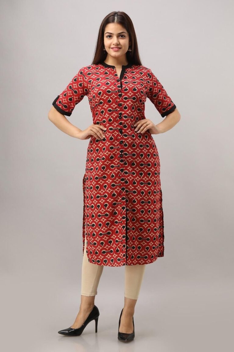 uneven length kurtis