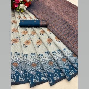 Jacquard Weaving Zari Saree1