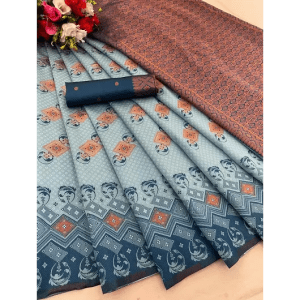 Jacquard Weaving Zari Saree3