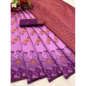 Jacquard Weaving Zari Saree4